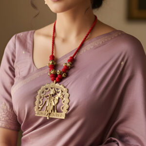 The Krishna playing Flute pendant