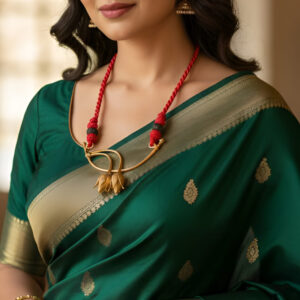 Handcrafted lily pendant