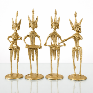 "Junglee" Tribal Brass Figurine (Dhokra Art)