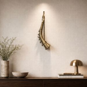 Handcrafted Brass Nadaswaram Wall Hanging