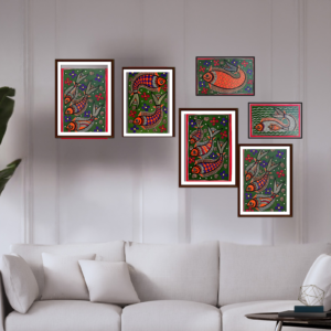 Flow of Life – A Six-Piece Mithila Fish Ensemble