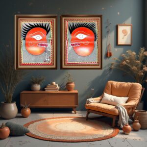 Madhubani Rakshasa Paintings