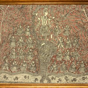 “Nritta on the Serpent: Krishna in Yamuna”