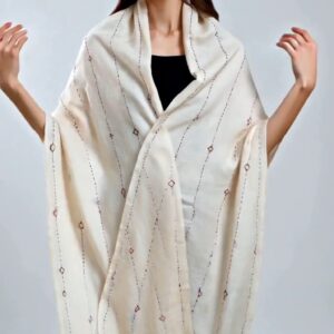 Soofkata Handcrafted Stole – Minimal, Elegant & Artisanal
