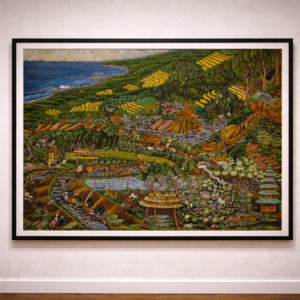 Penebel Young Village Original Painting