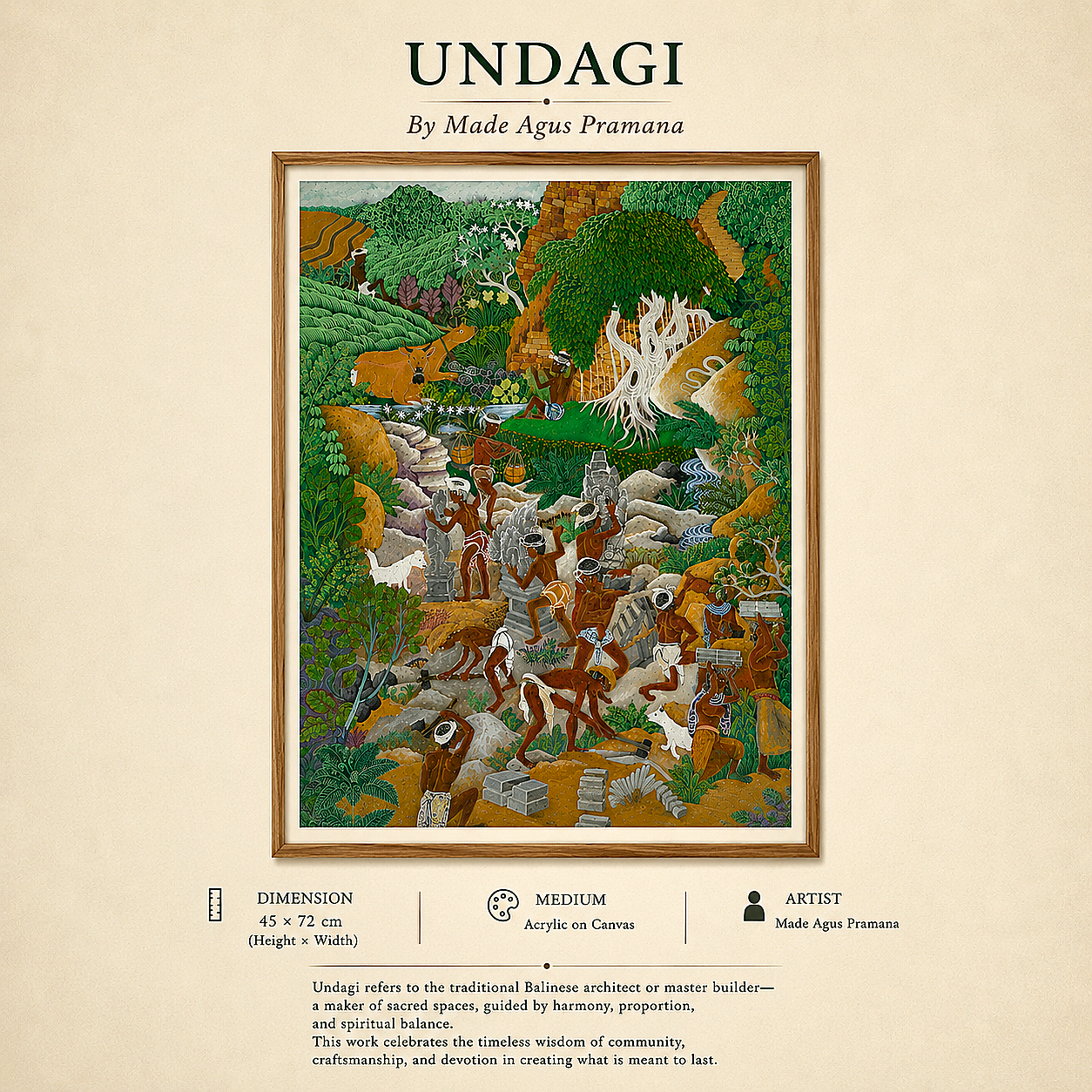 Undagi ( Original Painting) - Image 2