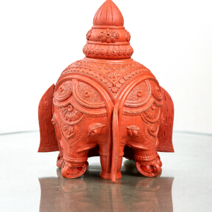 Four Headed Bonga Hati – Handcrafted Terracotta Elephant (20 inch | 40 kg)